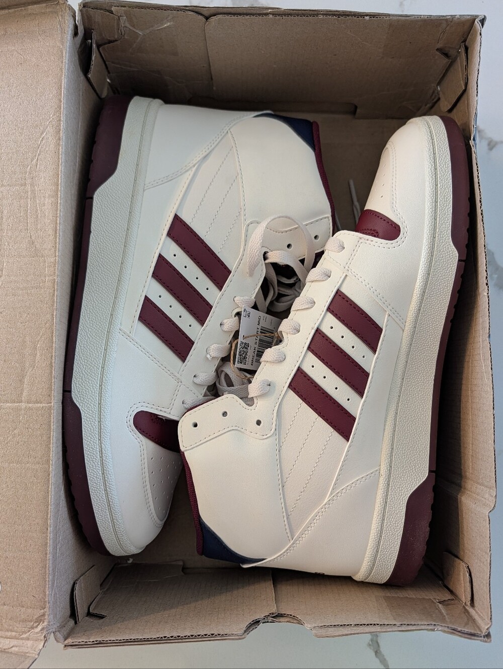 NWT adidas Break Start Mid